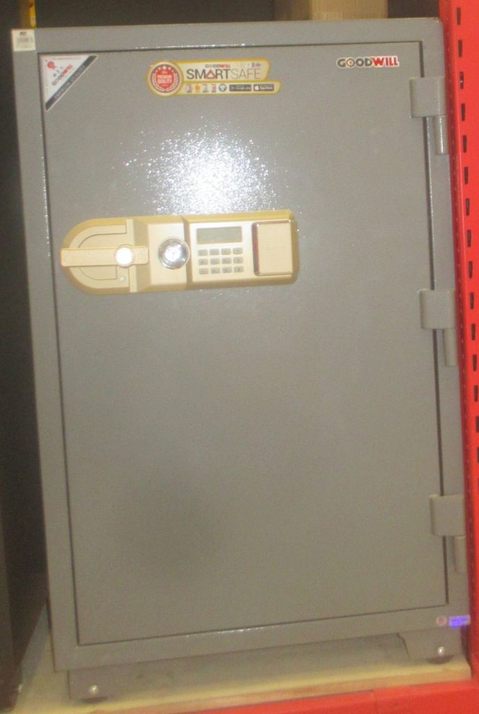 A vault door