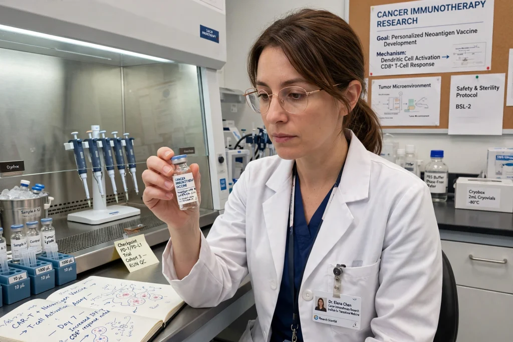 Training the Immune System: NeoVax Vaccine Trial in Ovarian Cancer